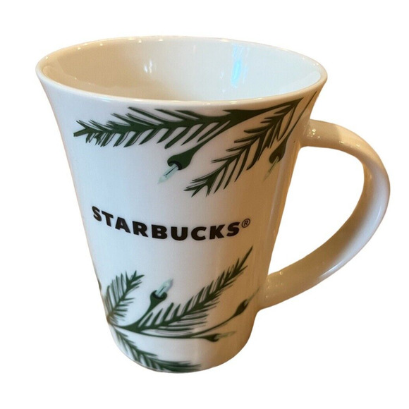 2020 Starbucks Holiday Coffee Mug Evergreen Christmas Tree Pine 10 oz - Picture 1 of 6